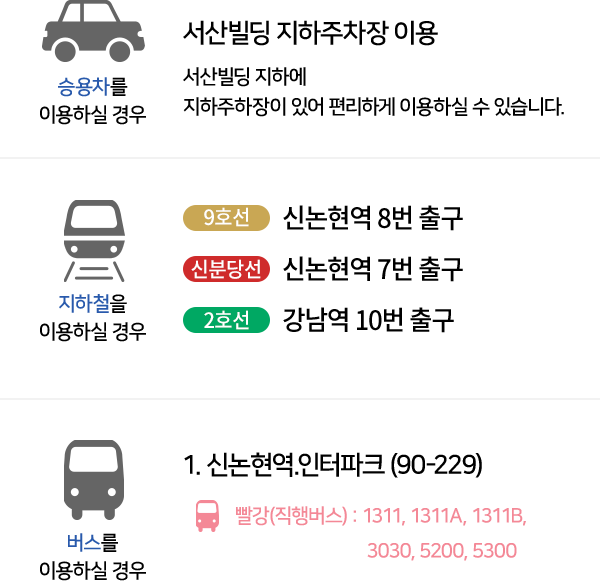 애프터치과 오시는길